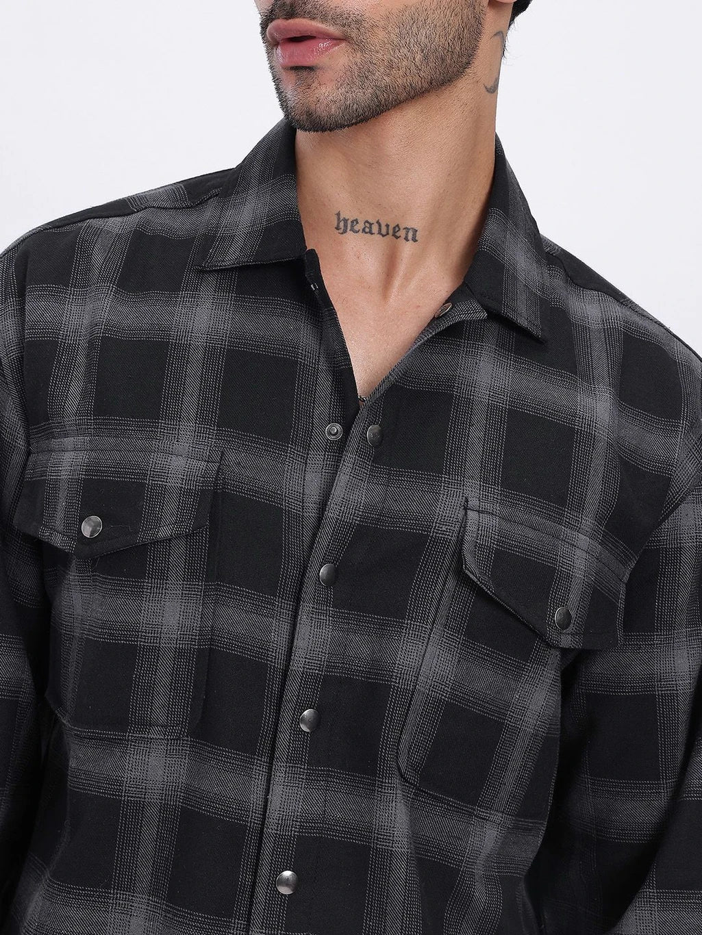 Men Relaxed Fit Checkered Casual Shirt