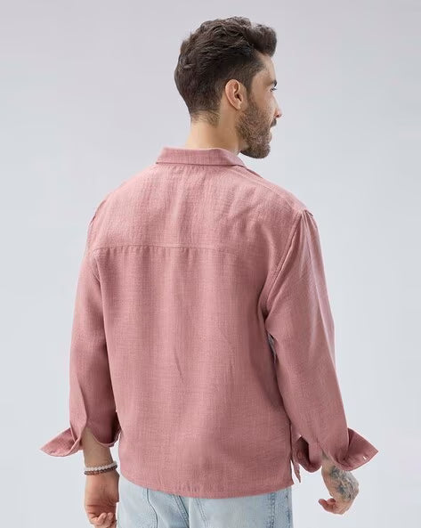 Men Oversized Fit Shirt