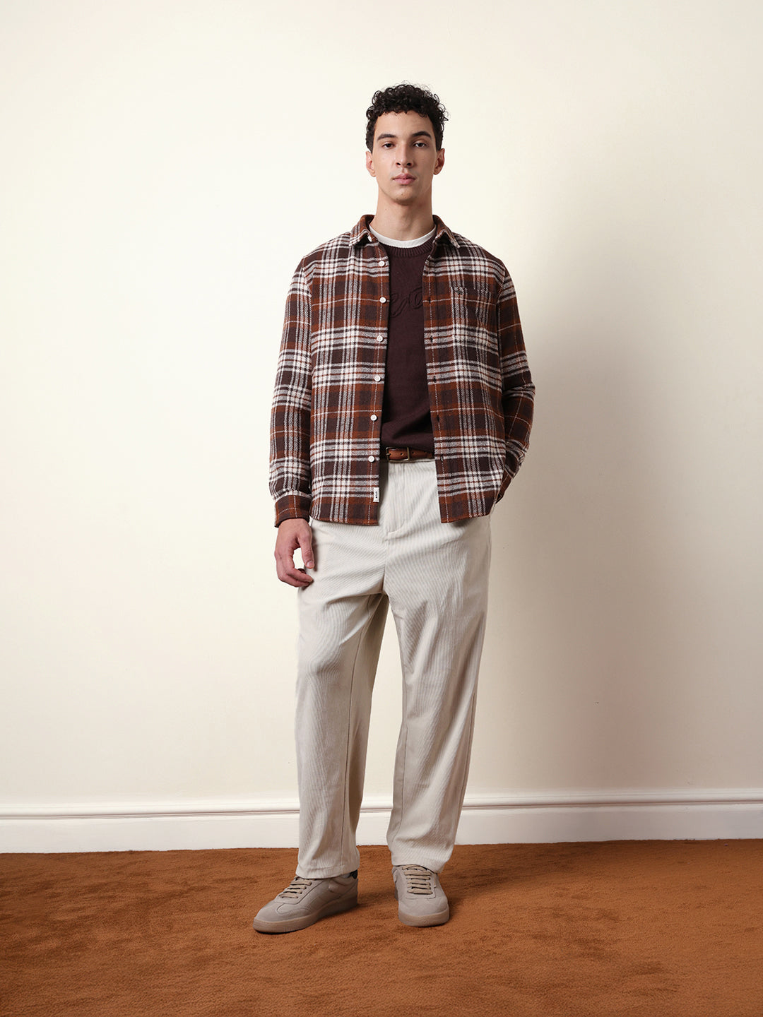 Multicolor Regular Fit Checked Flannel Casual Shirt
