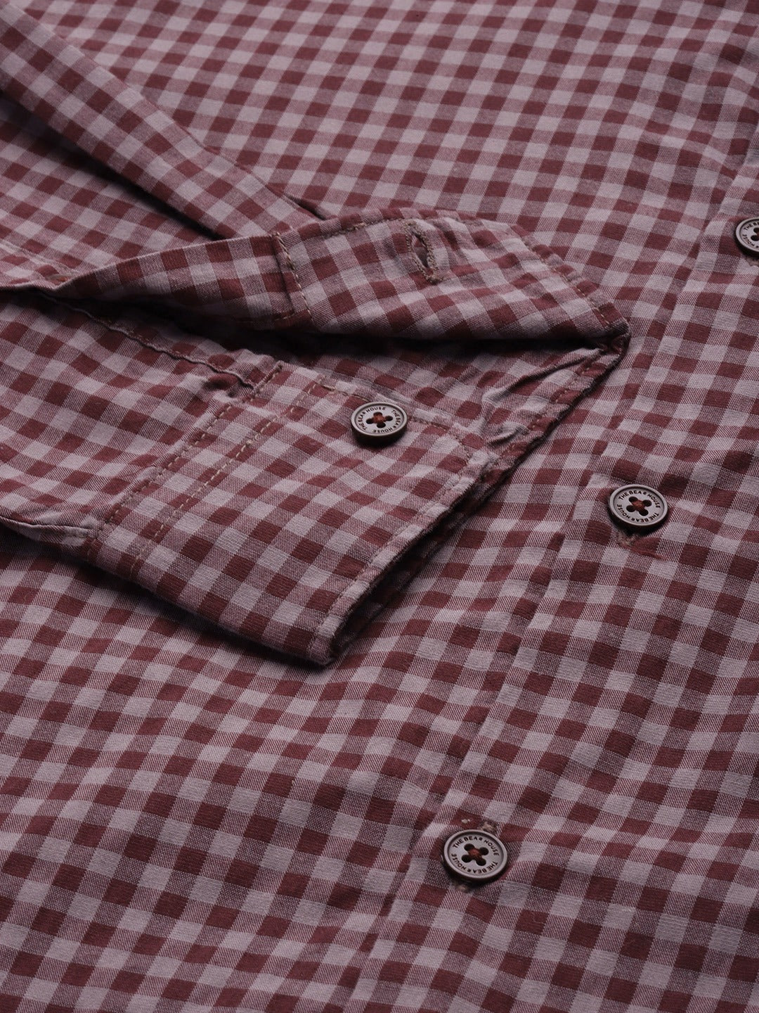 Men Slim Button-down Casual Shirt