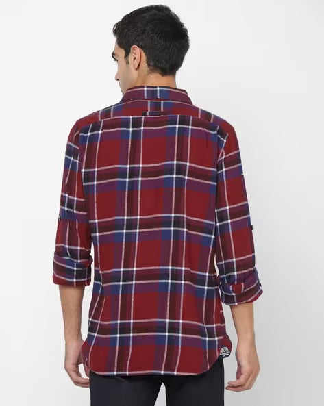 Regular Fit Shirt with Button-Flap Pockets