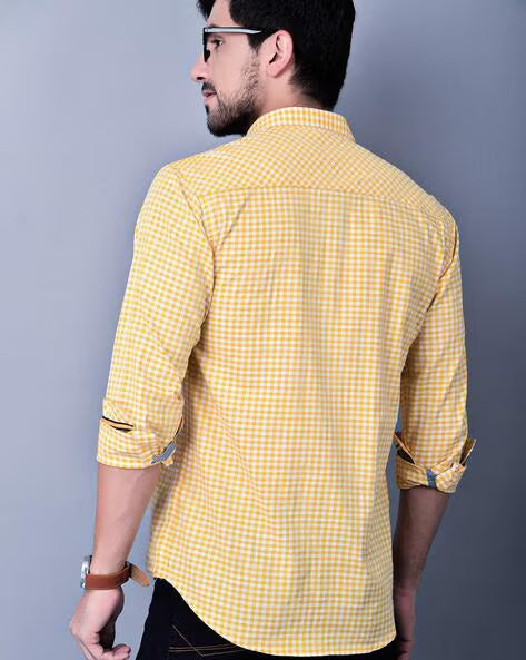 Checked Slim Fit Shirt