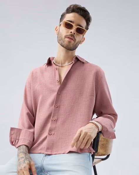 Men Oversized Fit Shirt