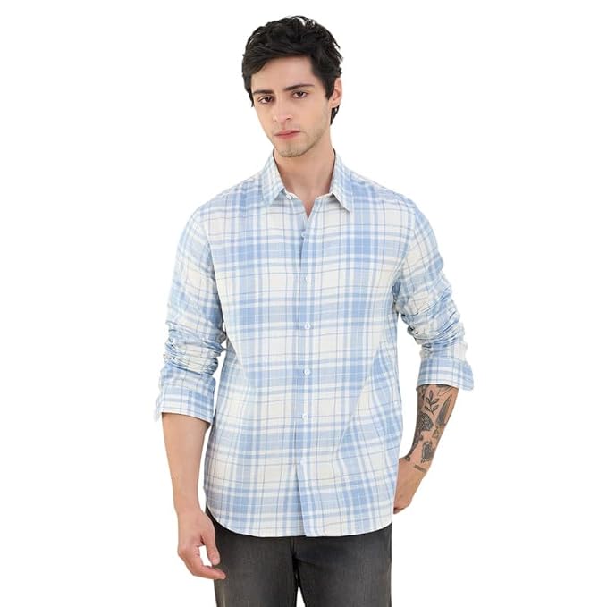 Checkered Casual Full Sleeve Shirt