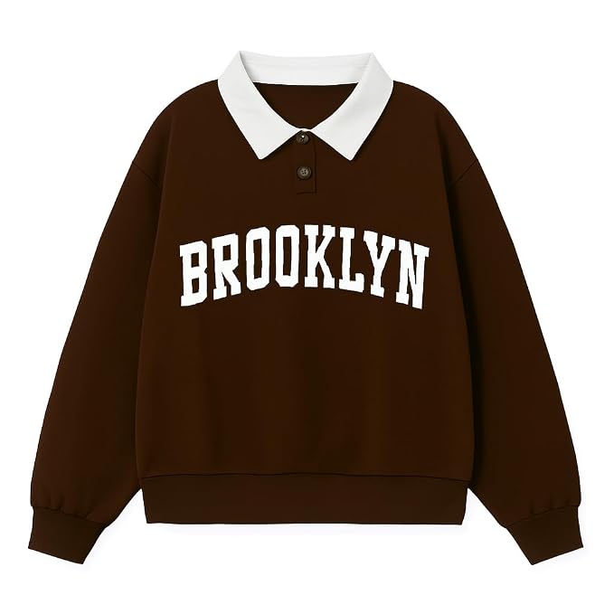 Casual Graphic men Polo Sweatshirt