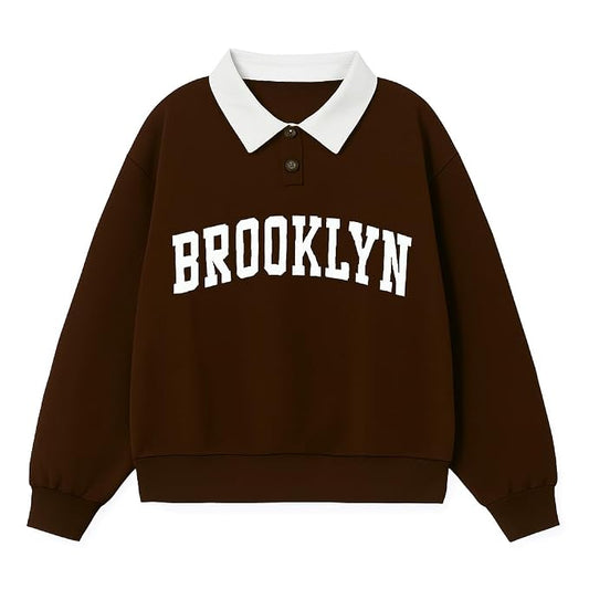Casual Graphic men Polo Sweatshirt