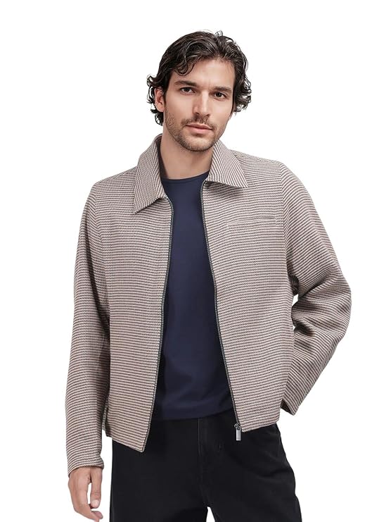 Relaxed fit checked jacket
