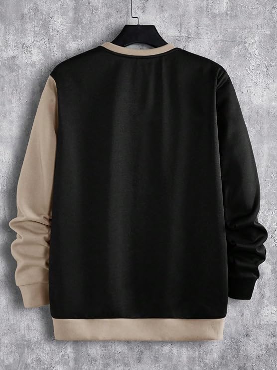 Men’s Colorblock Adventure Print Sweatshirt