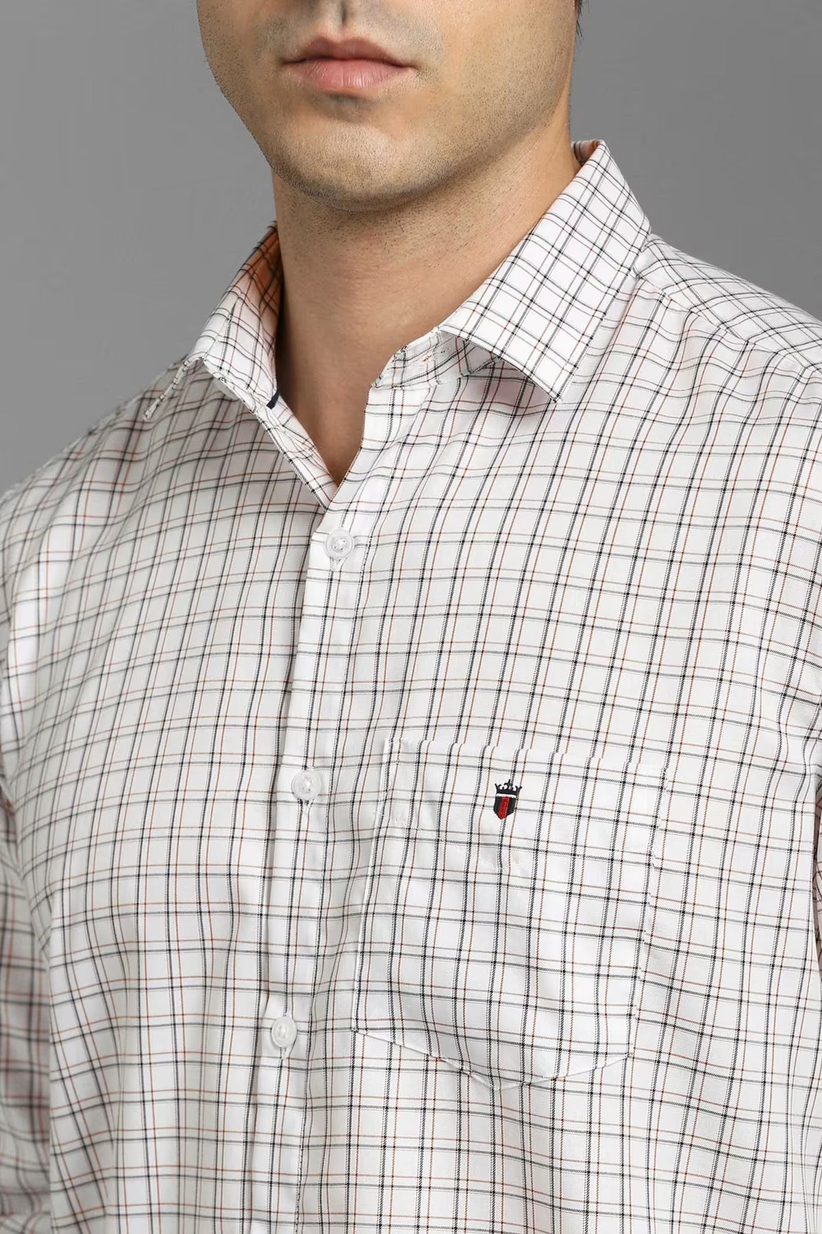 Checks Cotton Slim Fit Men's Casual Wear Shirt