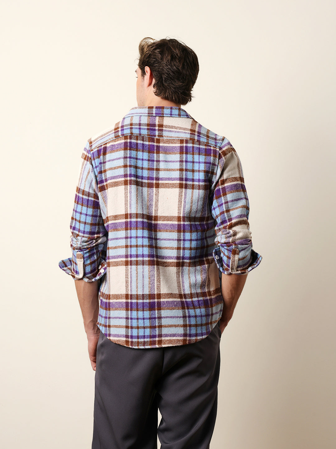 Multicolor Regular Fit Checked Flannel Casual Shirt