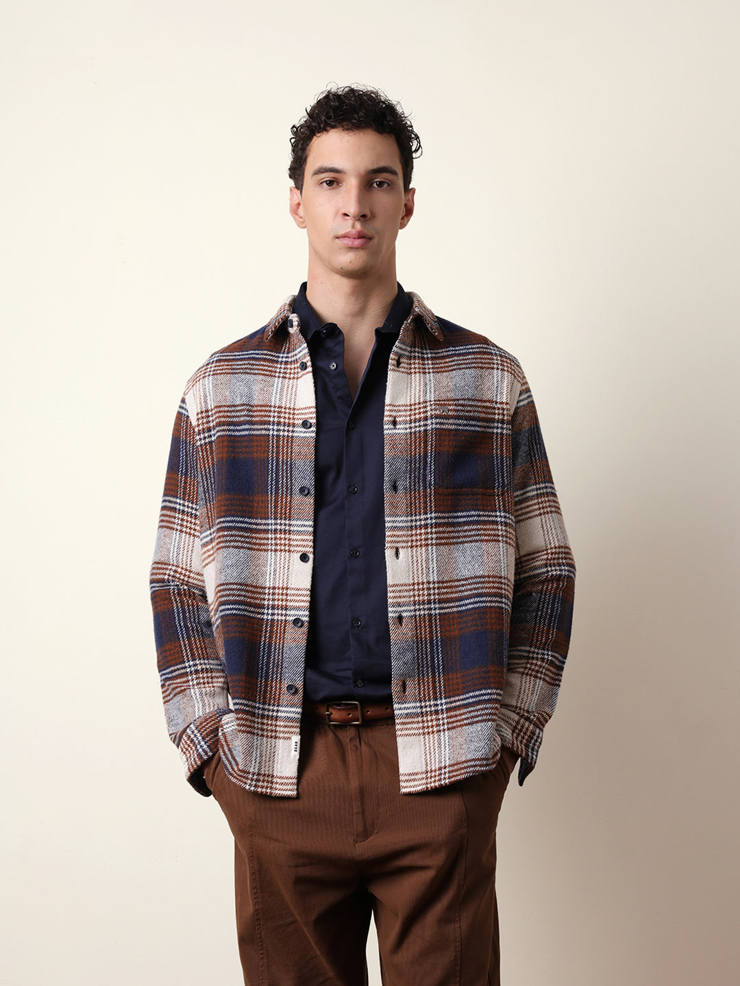 Multicolor Regular Fit Checked Flannel Casual Shirt