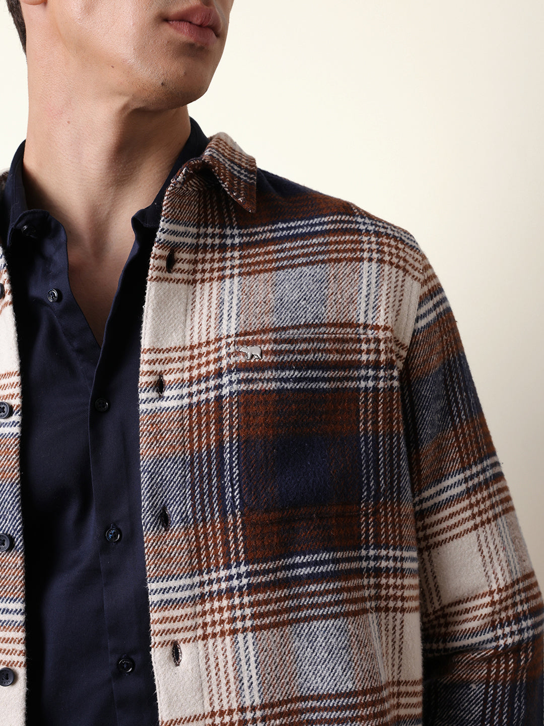 Multicolor Regular Fit Checked Flannel Casual Shirt
