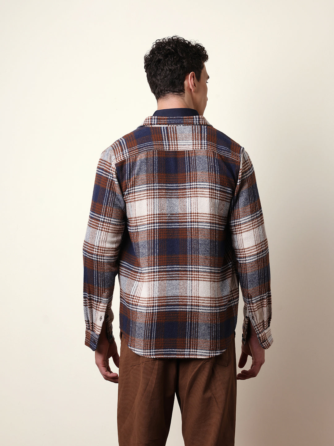 Multicolor Regular Fit Checked Flannel Casual Shirt