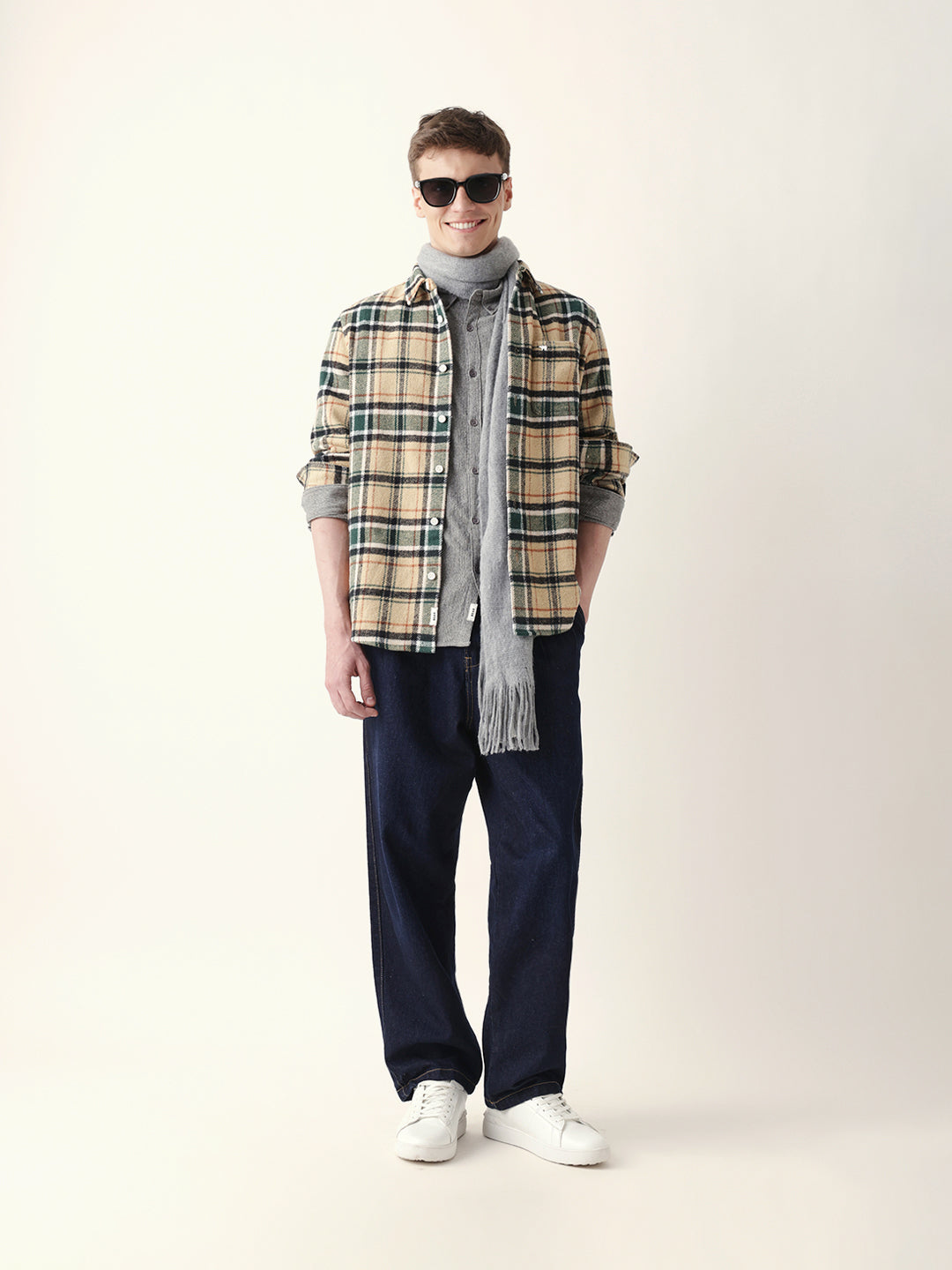 Multicolor Regular Fit Checked Flannel Casual Shirt