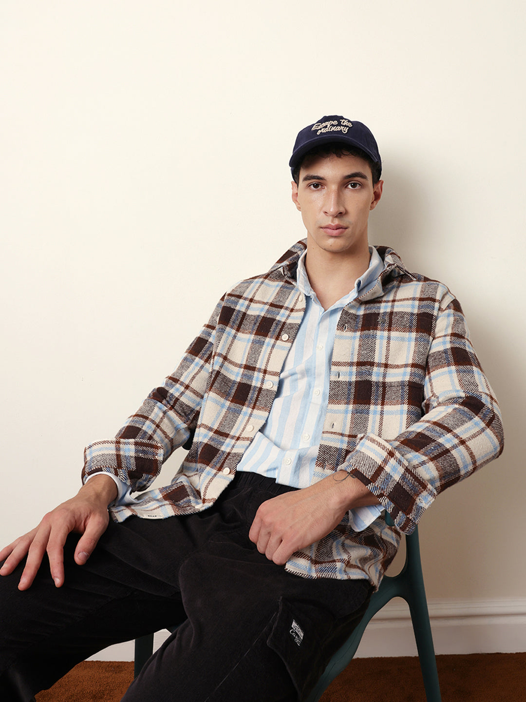 Multicolor Regular Fit Checked Flannel Casual Shirt
