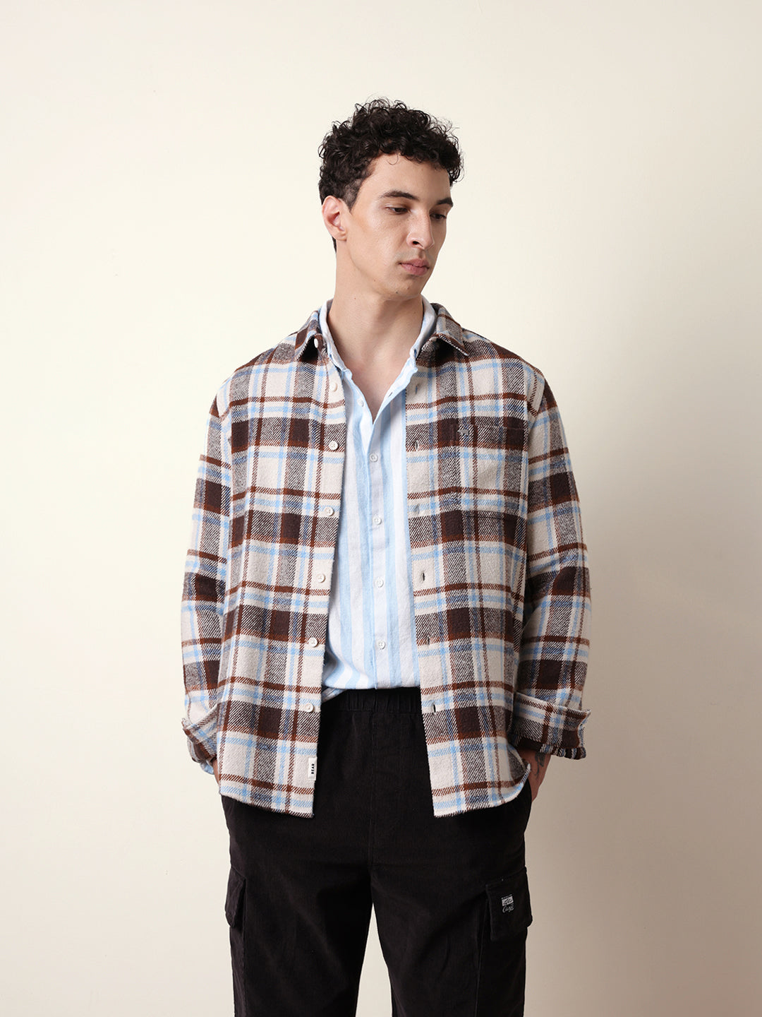 Multicolor Regular Fit Checked Flannel Casual Shirt