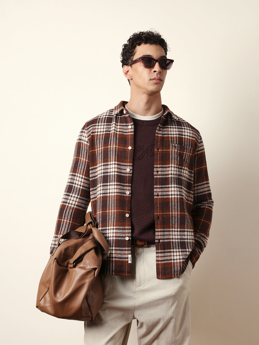 Multicolor Regular Fit Checked Flannel Casual Shirt