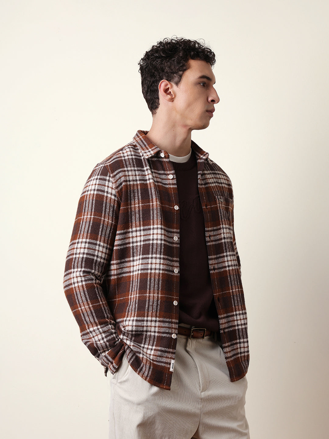 Multicolor Regular Fit Checked Flannel Casual Shirt