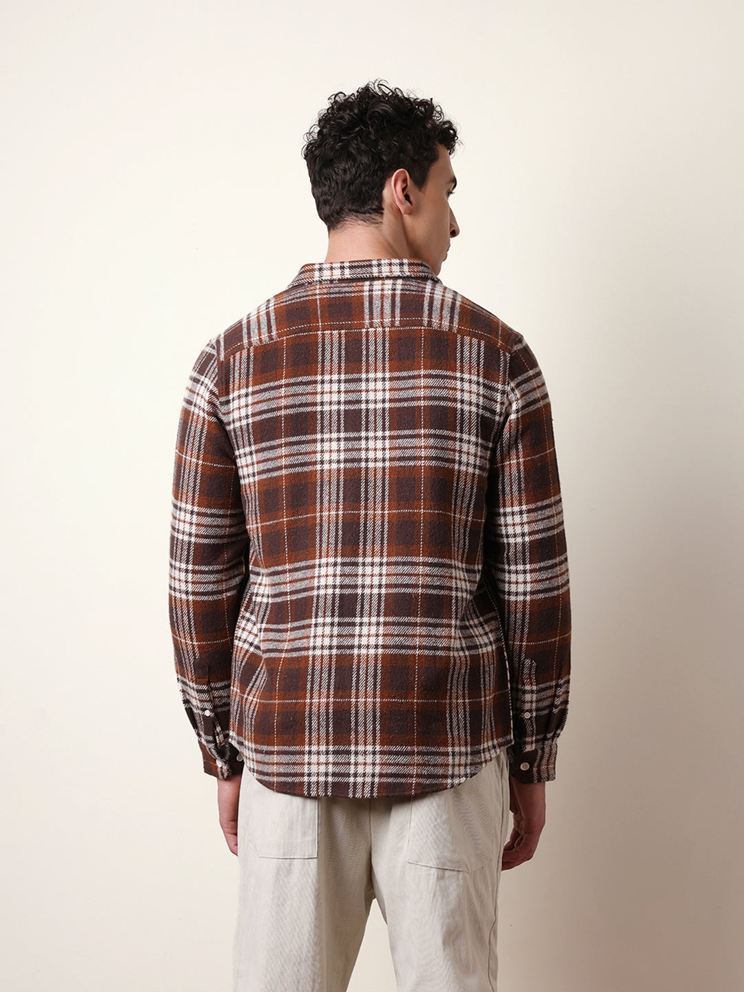 Multicolor Regular Fit Checked Flannel Casual Shirt