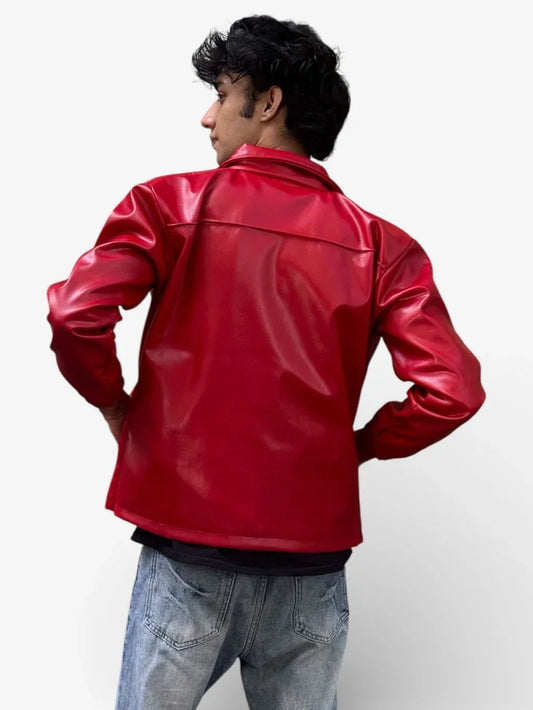 Woldest Men Solid Biker/Riding Jacket